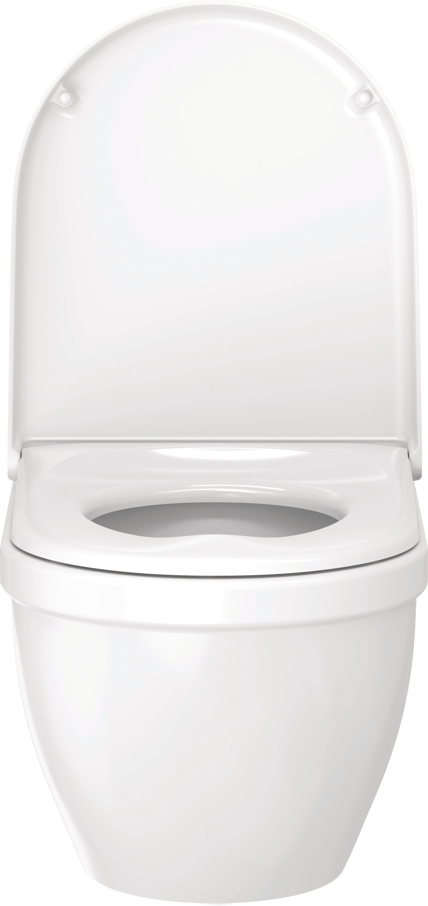 Wand-WC Starck 3 540 mm Tiefspüler, rimless, Durafix, weiß