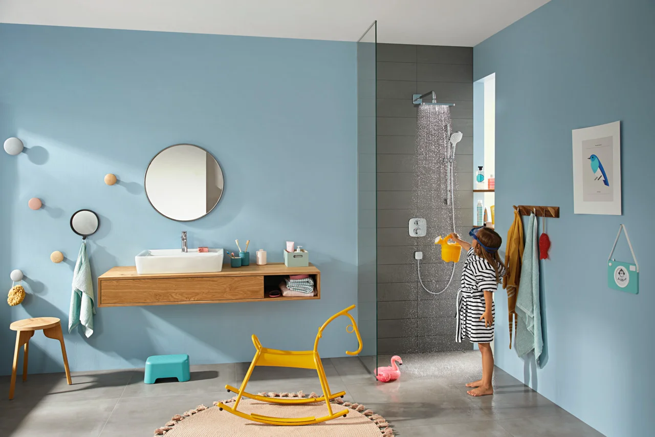 Hansgrohe Croma E Kopfbrause 280 1jet EcoSmart, Chrom, 280 x 170 mm, RainAir Strahl, 8 l/min, winkelverstellbar Hansgrohe Croma E Kopfbrause 280 1jet EcoSmart, Chrom, 280 x 170 mm, RainAir Strahl, 8 l/min, winkelverstellbar
