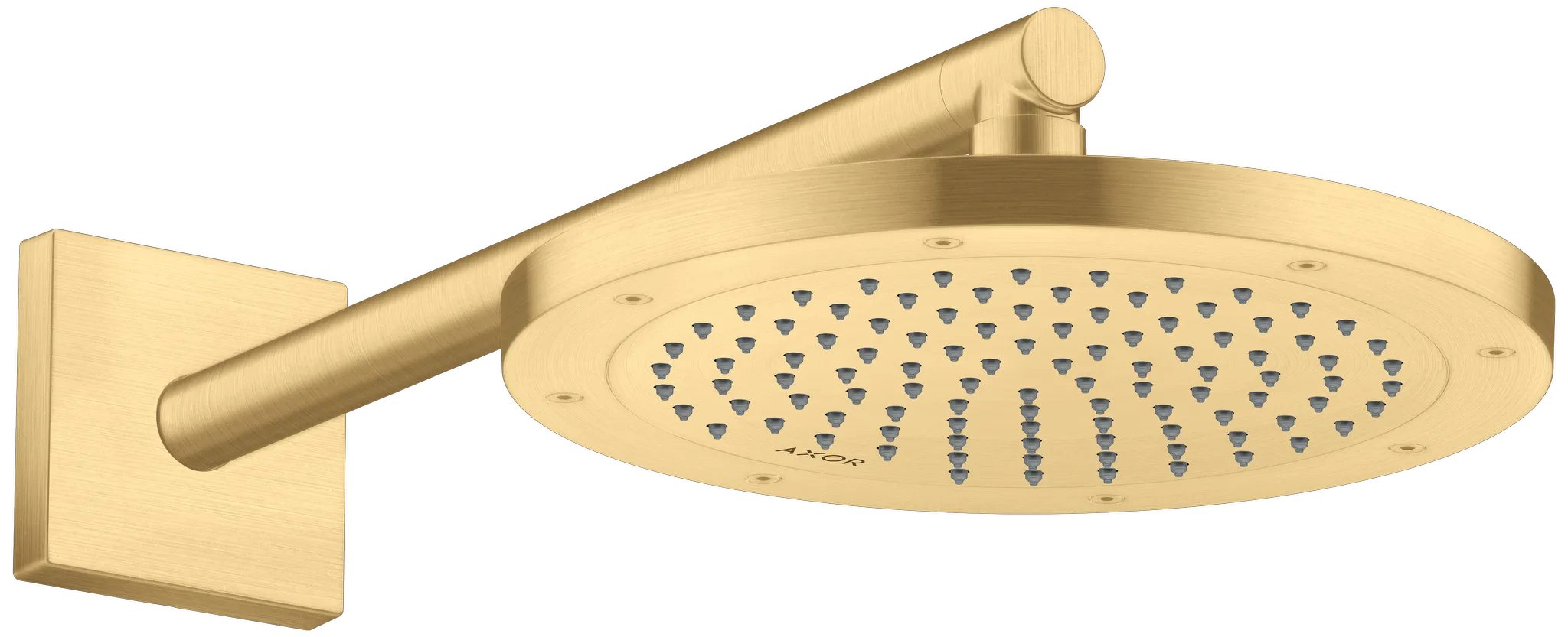 Hansgrohe AXOR ShowerSolutions Kopfbrause 245 1jet EcoSmart+ Brushed Gold Optic