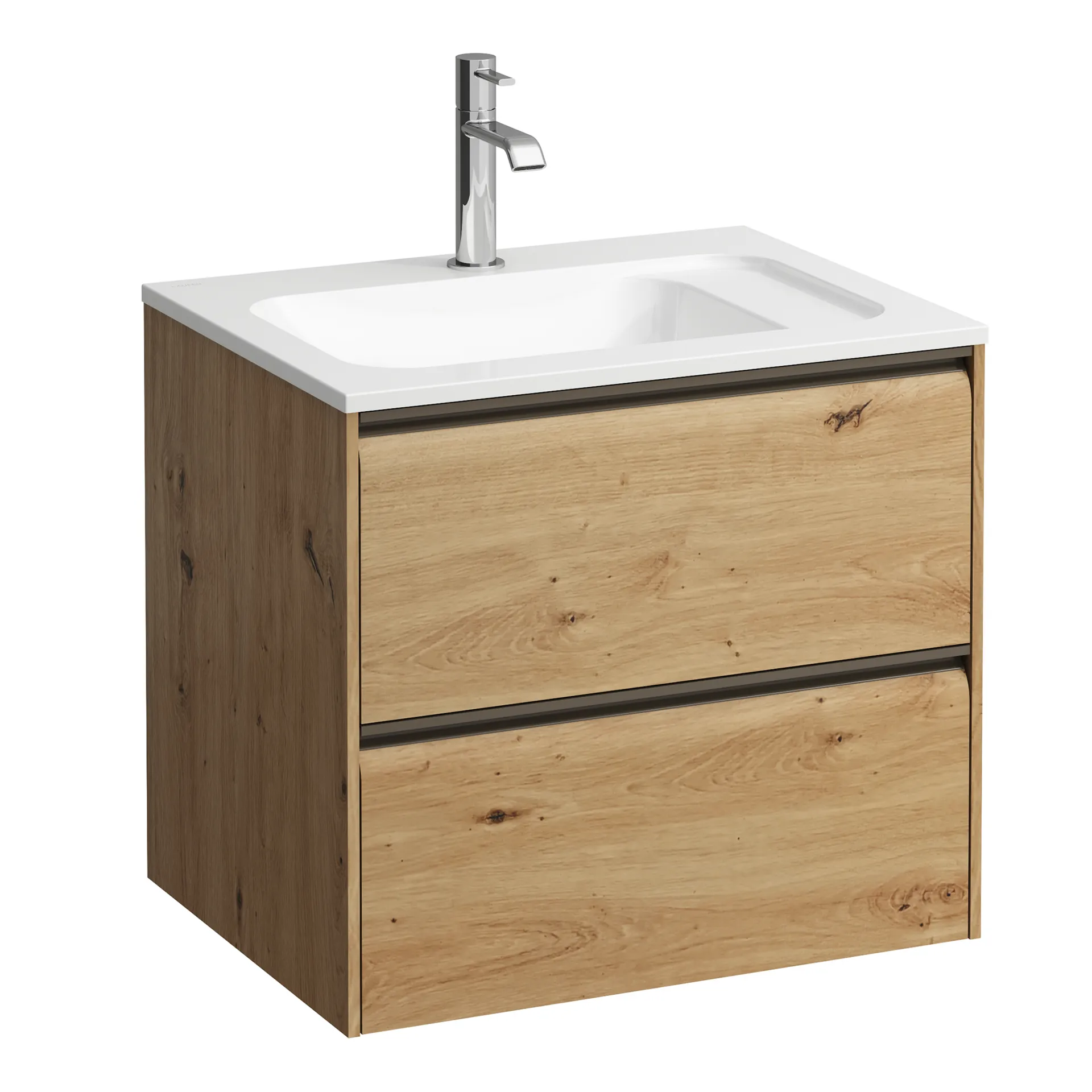 Laufen Waschtischunterbau MEDA Wildeiche, 440x1200x505 mm, 2 Schubladen, integrierte Griffleiste, Vollauszug und Soft-Close, für Möbelwaschtisch H814113 (60 cm) Laufen Waschtischunterbau MEDA Wildeiche, 440x1200x505 mm, 2 Schubladen, integrierte Griffleiste, Vollauszug und Soft-Close, für Möbelwaschtisch H814113 (60 cm)