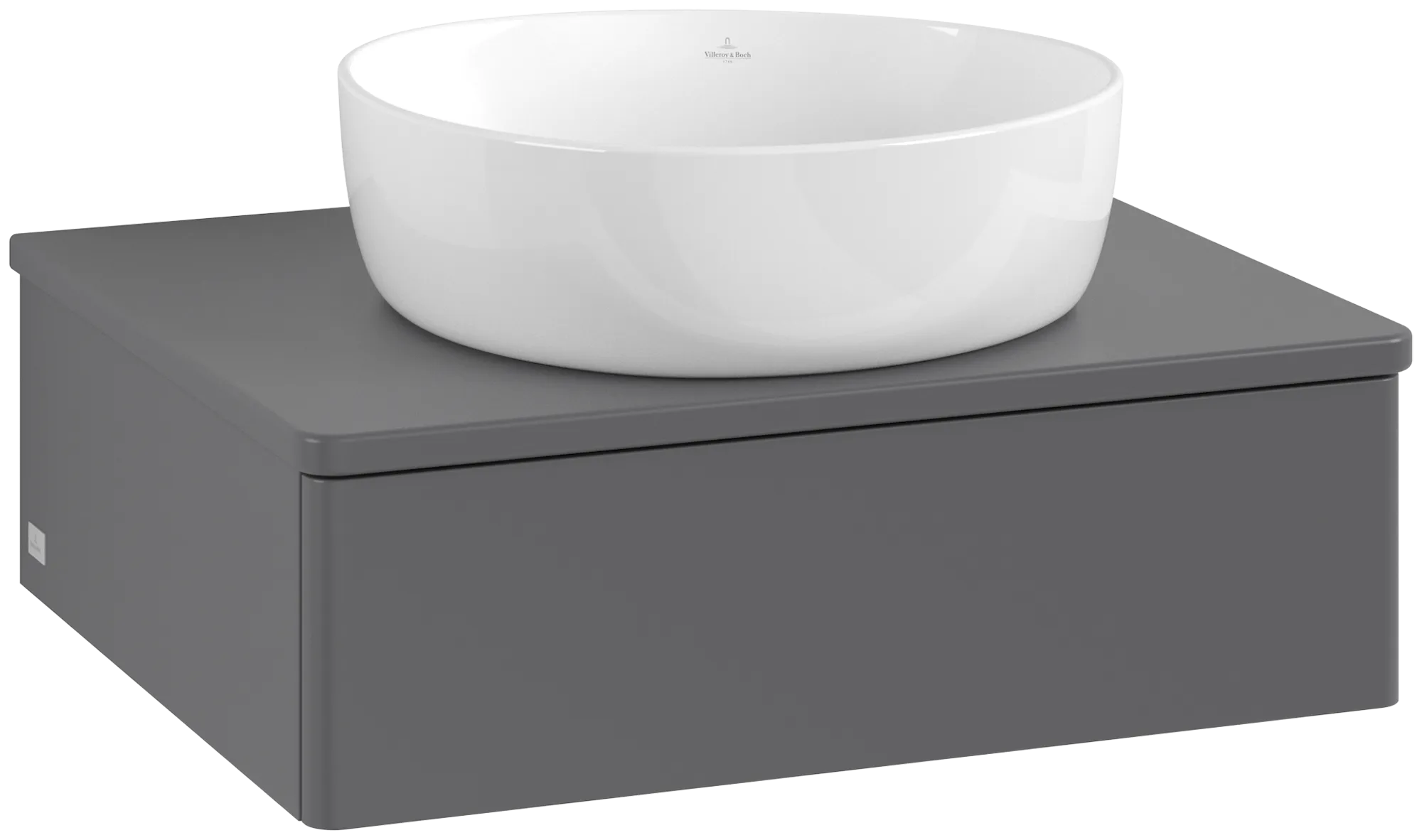 Villeroy & Boch Antao Waschbeckenunterschrank L07_1, 600x190x500mm, anthrazit