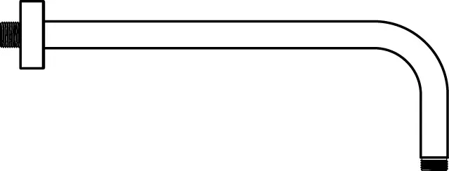 Ideal Standard IdealRain Wandanschluss 300mm, Chrom Ideal Standard IdealRain Wandanschluss 300mm, Chrom