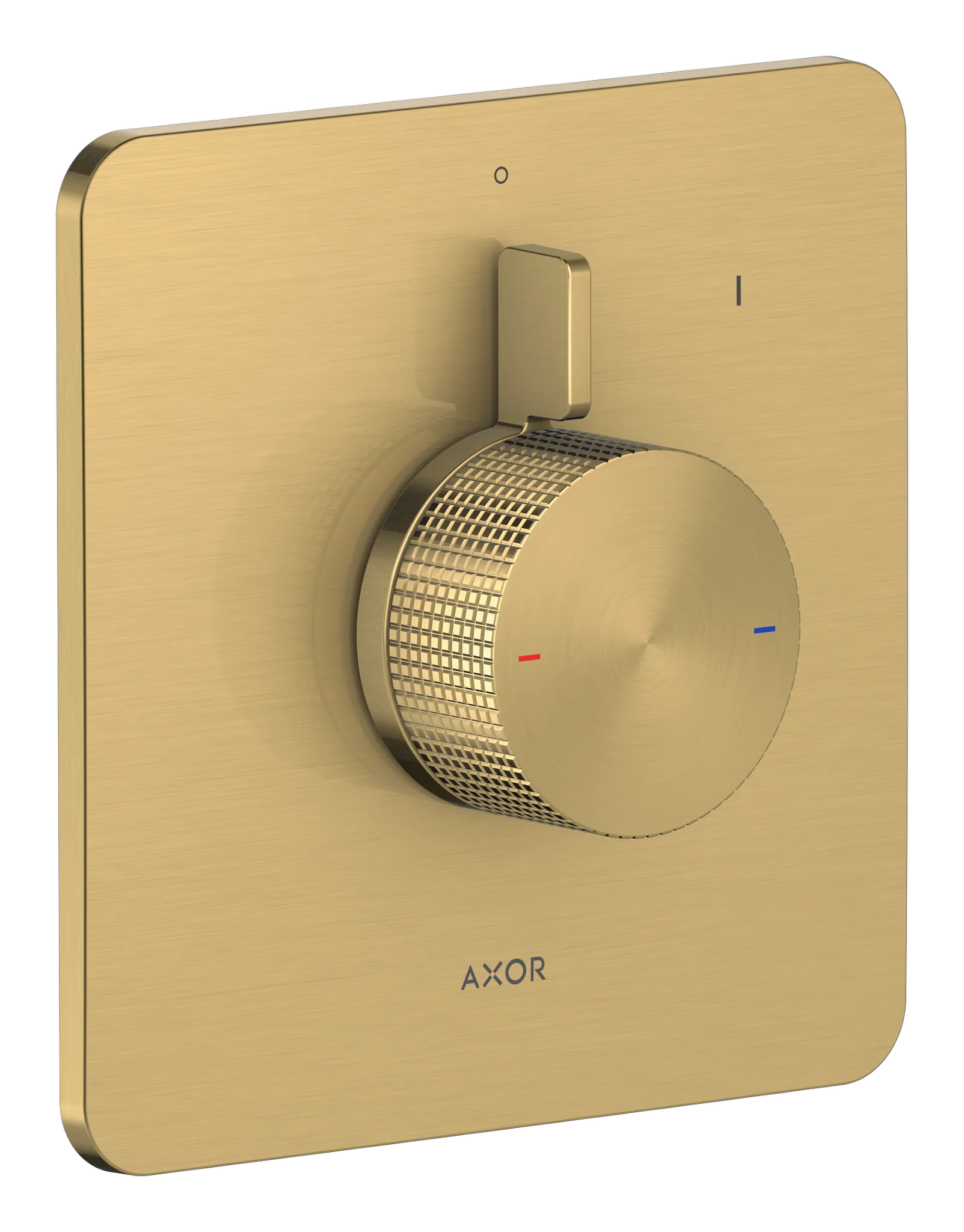 Hansgrohe AXOR Citterio C Mischer Unterputz für 1 Verbraucher - Cubic cut, Brushed Gold Optic Hansgrohe AXOR Citterio C Mischer Unterputz für 1 Verbraucher - Cubic cut, Brushed Gold Optic