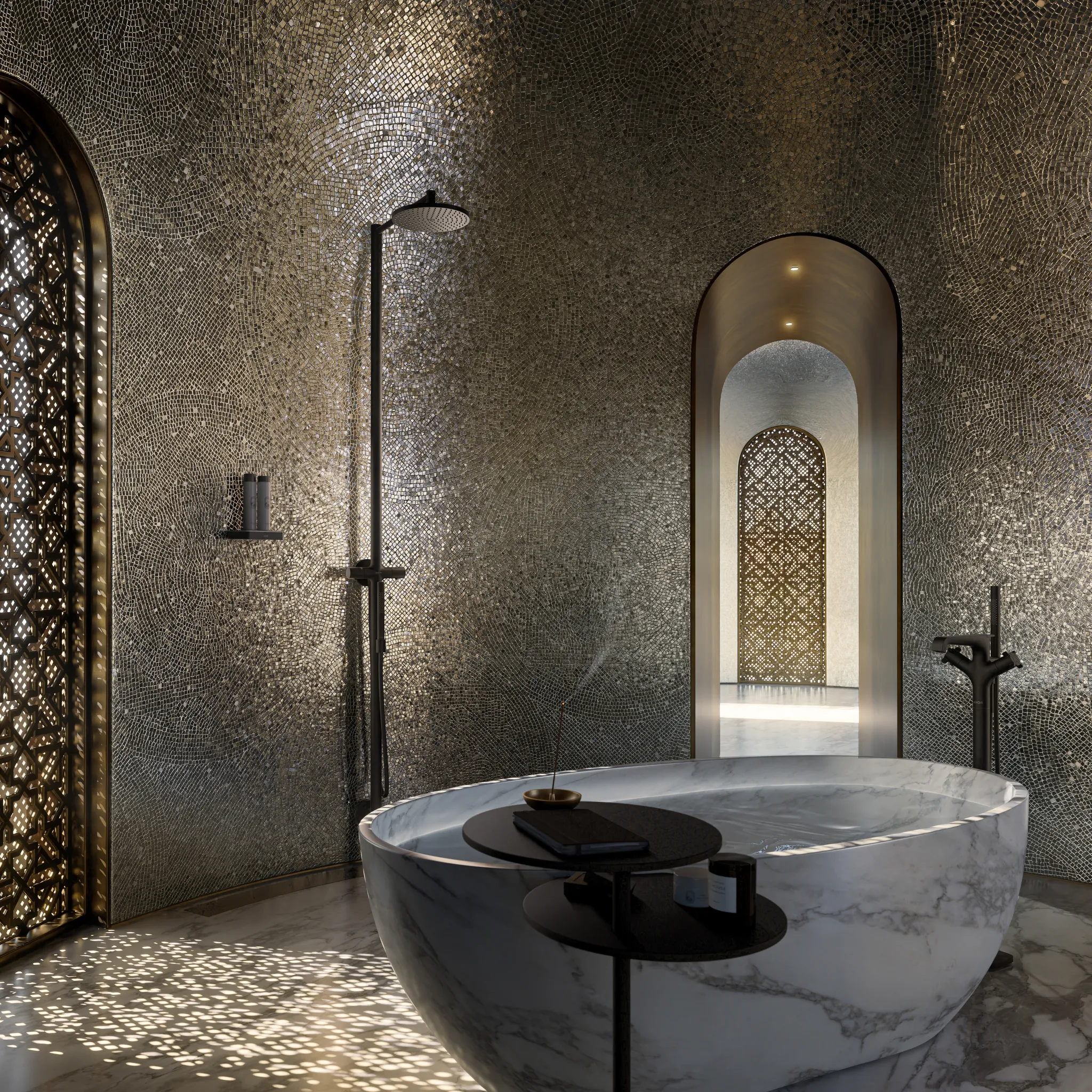 Hansgrohe AXOR Universal Softsquare Ablage 150, Mattschwarz Hansgrohe AXOR Universal Softsquare Ablage 150, Mattschwarz