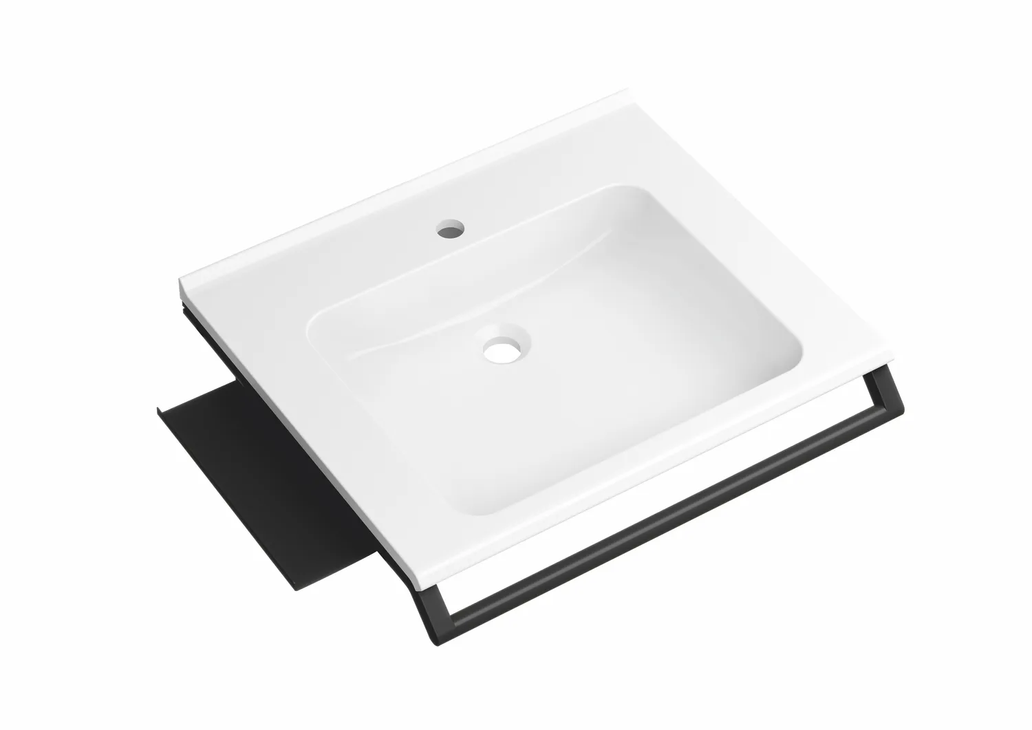 Set WT mit Haltegriff und Ablage 950.13.201 mit Zubehör weiß tiefmatt Set WT mit Haltegriff und Ablage 950.13.201 mit Zubehör weiß tiefmatt