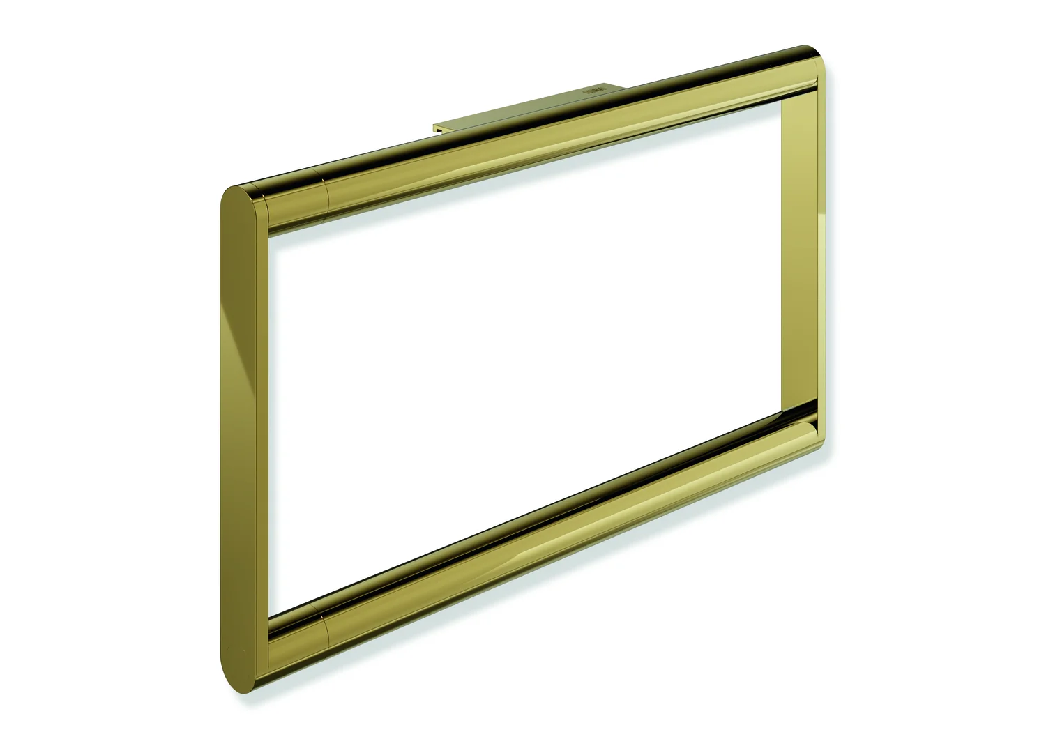 HEWI Handtuchring System 900, PVD gold glänzend, Edelstahl, 230 x 130 mm, D 15 mm