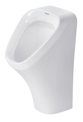 Urinal DuraStyle, Zulauf von hinten absaugend, ohne Fliege, weiß Urinal DuraStyle, Zulauf von hinten absaugend, ohne Fliege, weiß