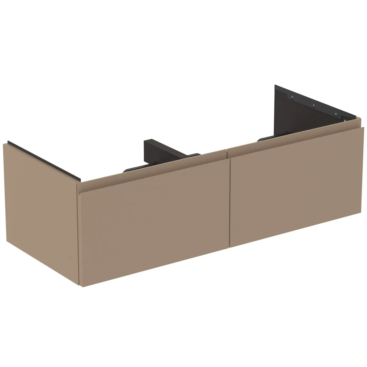 Ideal Standard Möbeldoppel-Waschtischunterschrank Finesse 1200x505x370mm Greige matt Ideal Standard Möbeldoppel-Waschtischunterschrank Finesse 1200x505x370mm Greige matt