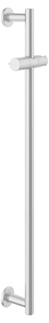 IXMO 59585170901 Brausestange rund, mit Brauseschieber 855 mm Aluminium-finish