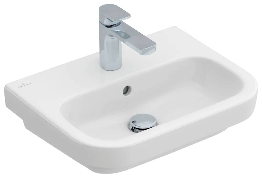 Villeroy & Boch Architectura Handwaschbecken 500x380mm, 1HL. m. ÜL., Weiß Alpin Villeroy & Boch Architectura Handwaschbecken 500x380mm, 1HL. m. ÜL., Weiß Alpin
