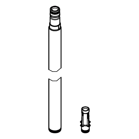 Ersatzrohr 48499, für Duschsysteme, 15 cm länger gegenüber Originalrohr für Duschsysteme, nur einsetzbar bei Euphoria SmartControl Duschsystem 26 509, chrom Ersatzrohr 48499, für Duschsysteme, 15 cm länger gegenüber Originalrohr für Duschsysteme, nur einsetzbar bei Euphoria SmartControl Duschsystem 26 509, chrom