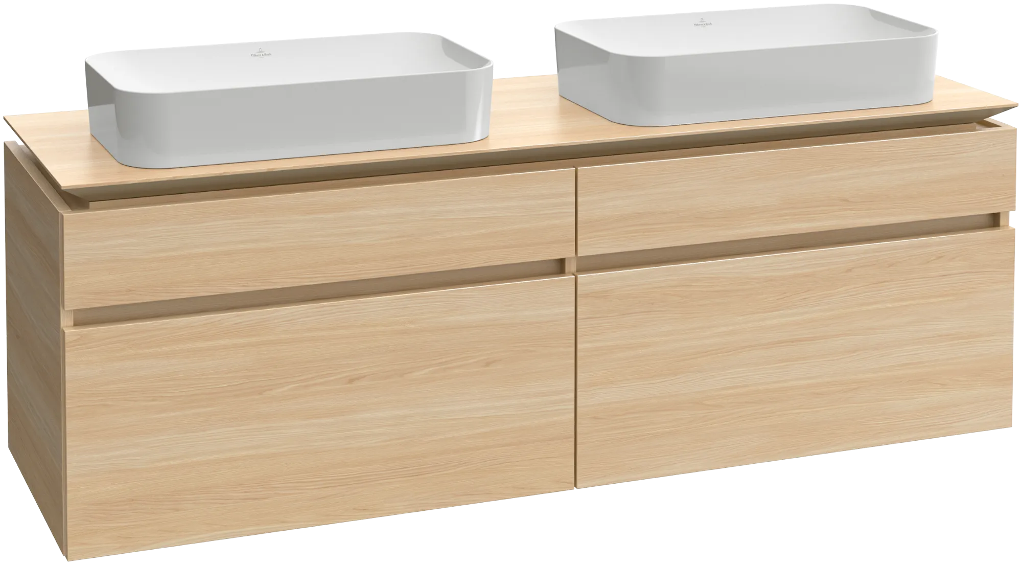 Villeroy & Boch Aufsatzwaschtisch aus TitanCeram „Finion“ 600 × 350 × 115 mm, ohne Hahnlochbohrung in Weiß Alpin, mit CeramicPlus Villeroy & Boch Aufsatzwaschtisch aus TitanCeram „Finion“ 600 × 350 × 115 mm, ohne Hahnlochbohrung in Weiß Alpin, mit CeramicPlus