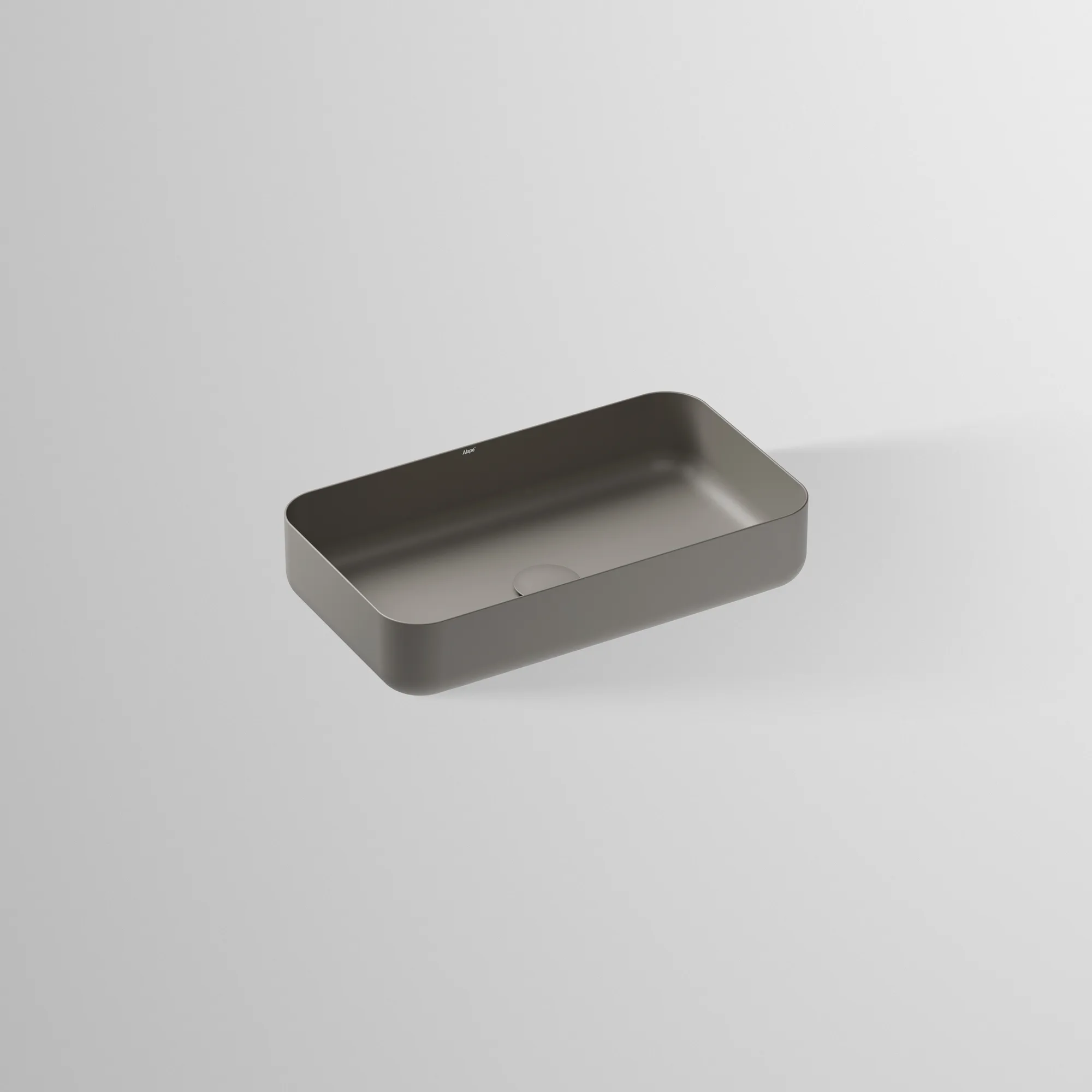 Waschbecken „SR-Serie“ 599 × 118 mm in Gravel Matt Waschbecken „SR-Serie“ 599 × 118 mm in Gravel Matt