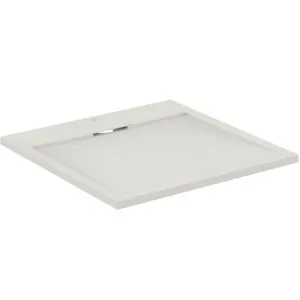 Ideal Standard Duschwanne „UltraFlatSi.life“ 80 × 80 cm in Carraraweiß