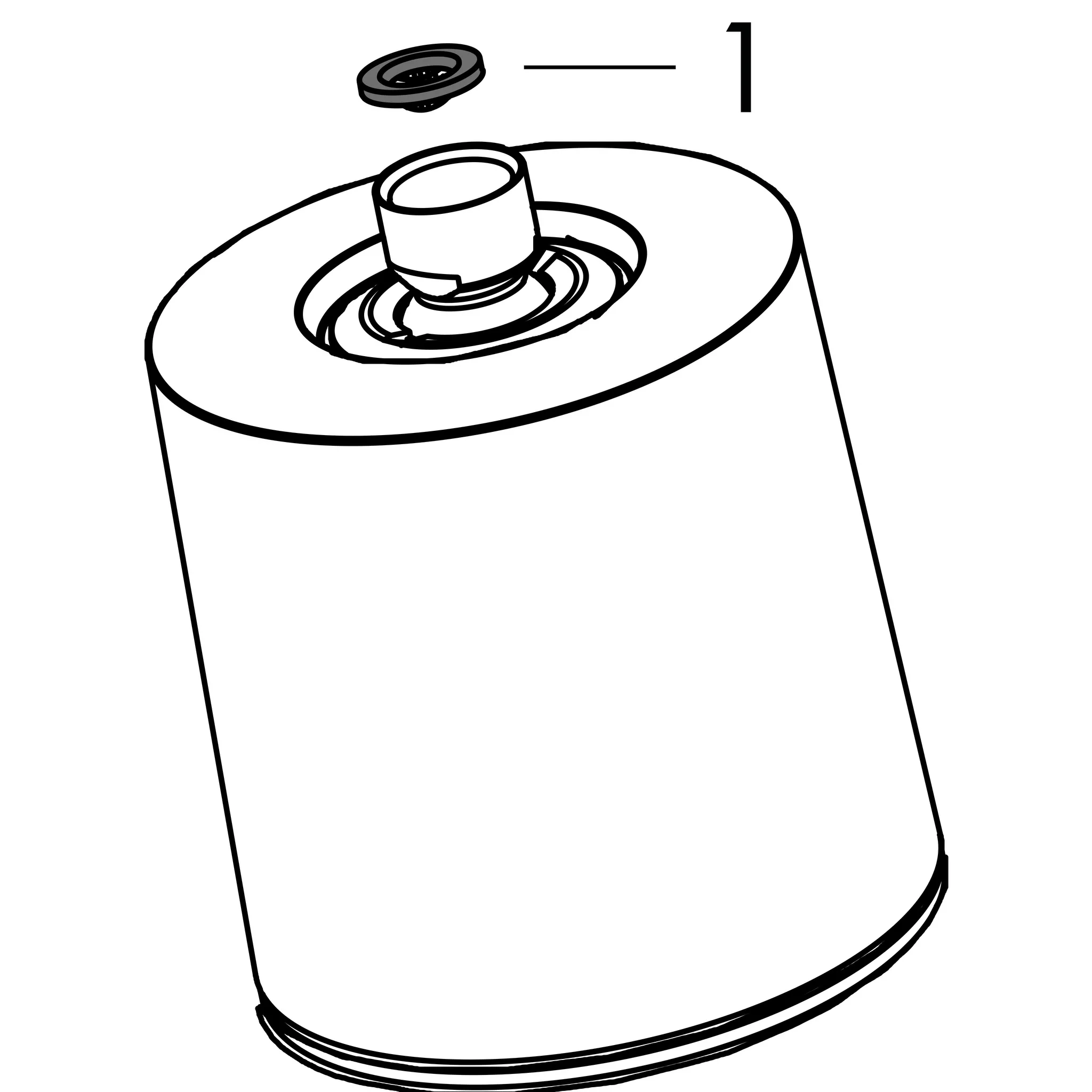 Kopfbrause Pulsify 105 1jet chrom Kopfbrause Pulsify 105 1jet chrom