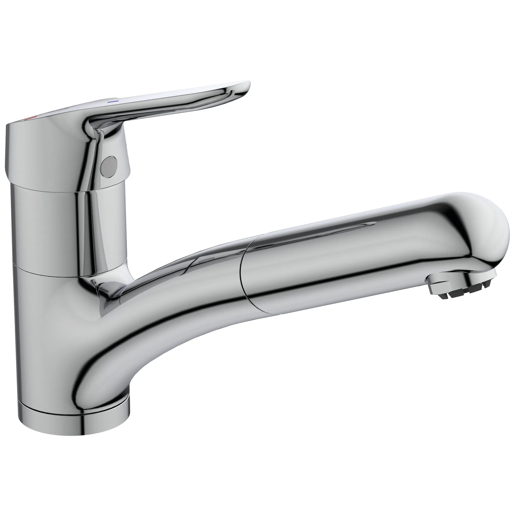 Küchenarmatur Ceraflex, Niederdruck, mit herausziehbare Handbrause, Ausladung 211mm, Chrom Küchenarmatur Ceraflex, Niederdruck, mit herausziehbare Handbrause, Ausladung 211mm, Chrom