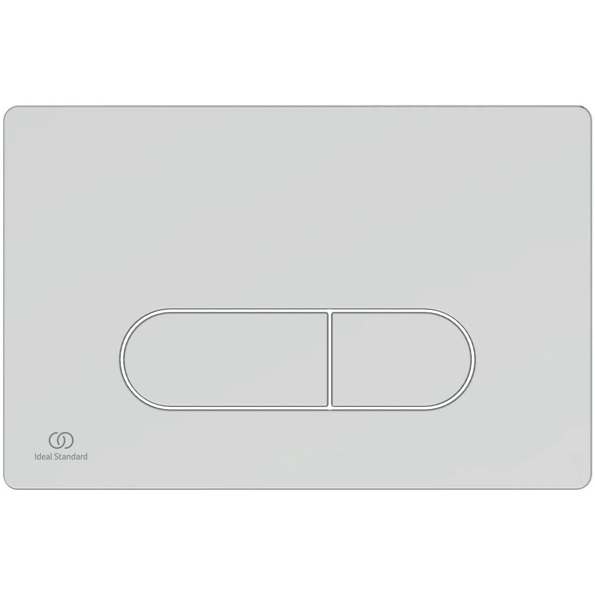 Betätigungsplatte P1 Oleas, pneumatische Auslösung, Chrom Betätigungsplatte P1 Oleas, pneumatische Auslösung, Chrom