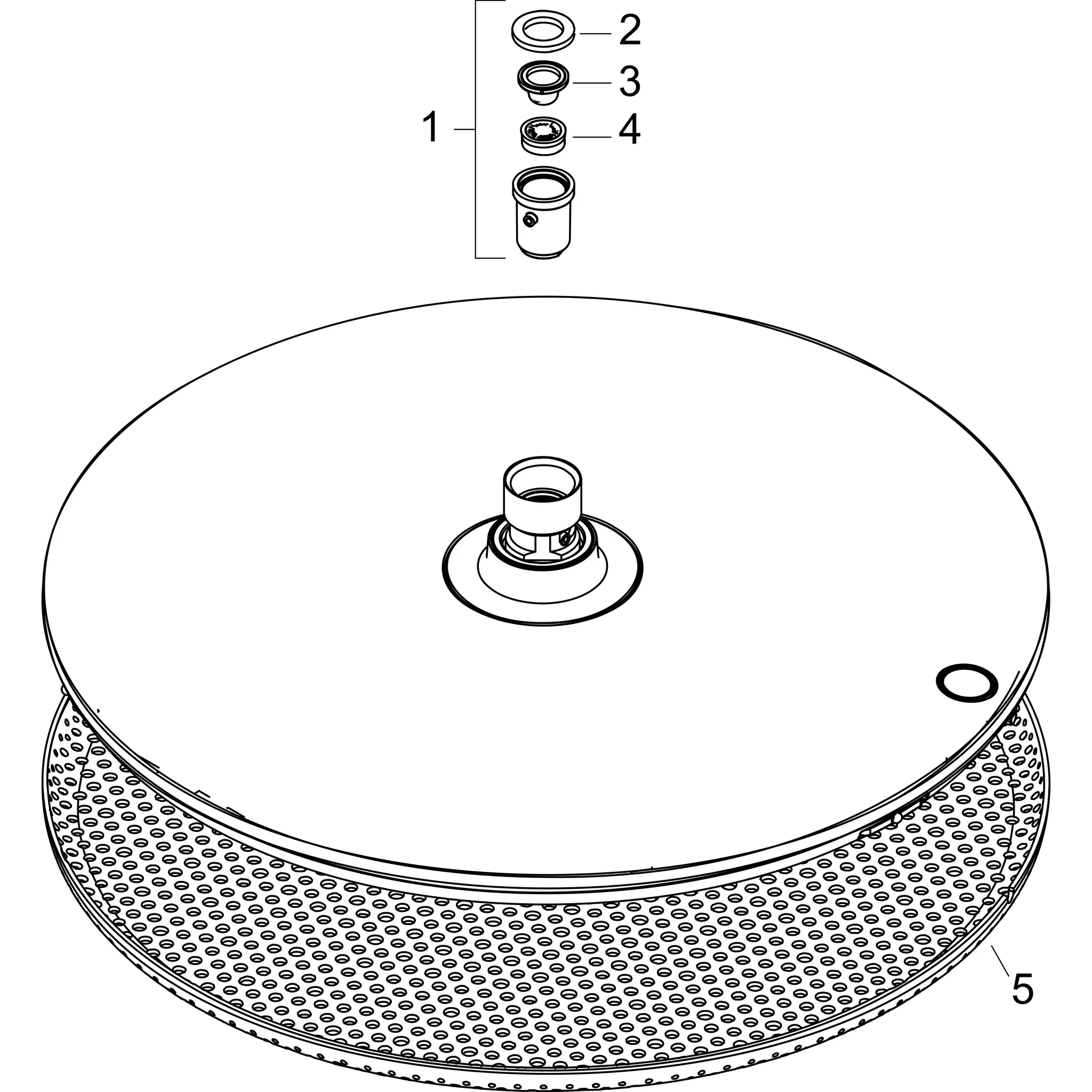 Hansgrohe Raindance Alive S Kopfbrause 300 1jet, Chrom Hansgrohe Raindance Alive S Kopfbrause 300 1jet, Chrom
