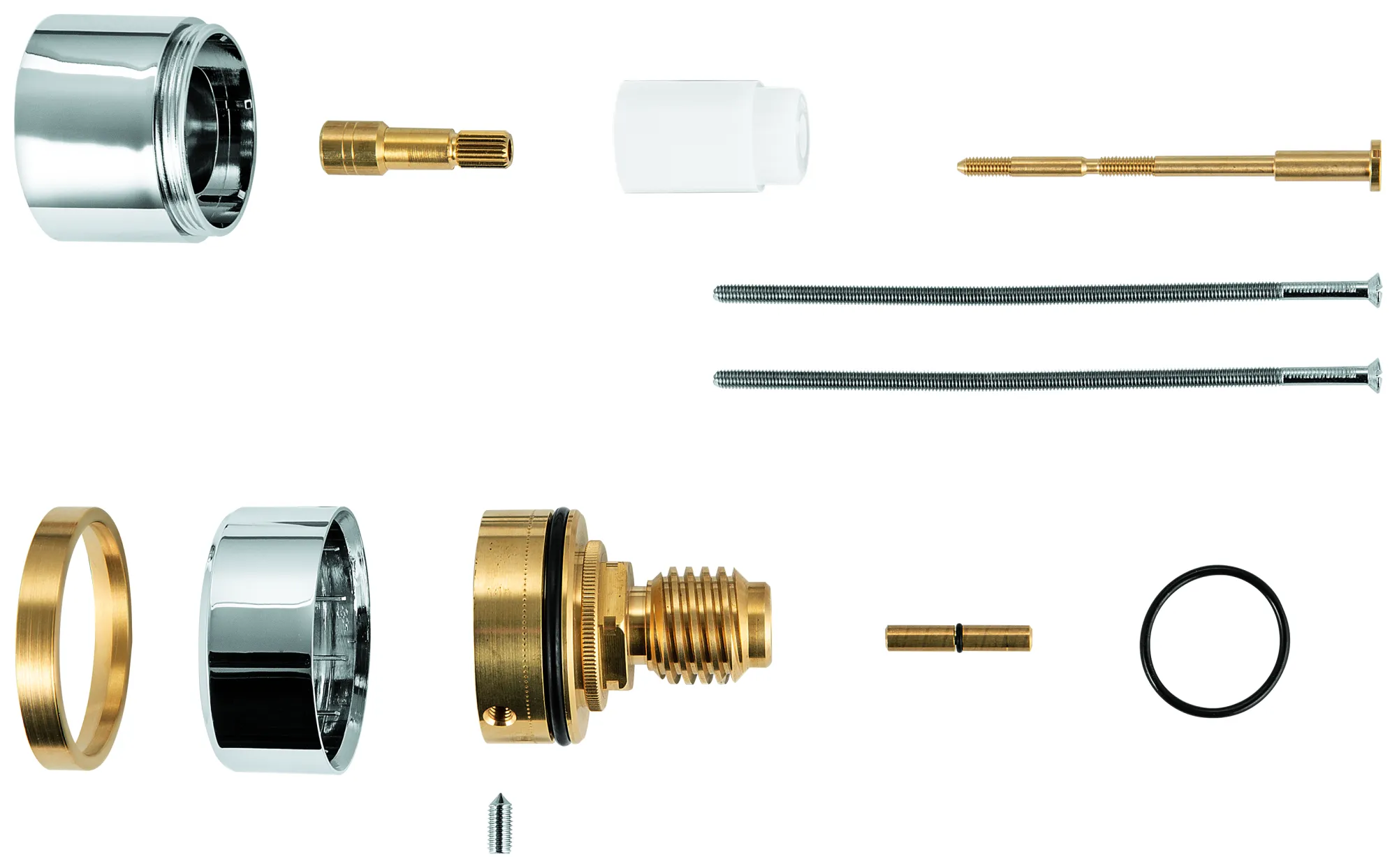 Verlängerungsset 27 47261, 5 mm, für Automatic 2000 19 604/19 605 Eurotrend 19 619, Sentosa 19 654, Grohtherm 1000 19 655/19 656, chrom Verlängerungsset 27 47261, 5 mm, für Automatic 2000 19 604/19 605 Eurotrend 19 619, Sentosa 19 654, Grohtherm 1000 19 655/19 656, chrom