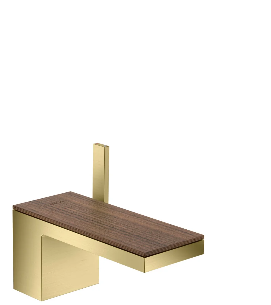 Hansgrohe AXOR MyEdition Platte 200 mm, Amerikanischer Nussbaum, abnehmbar