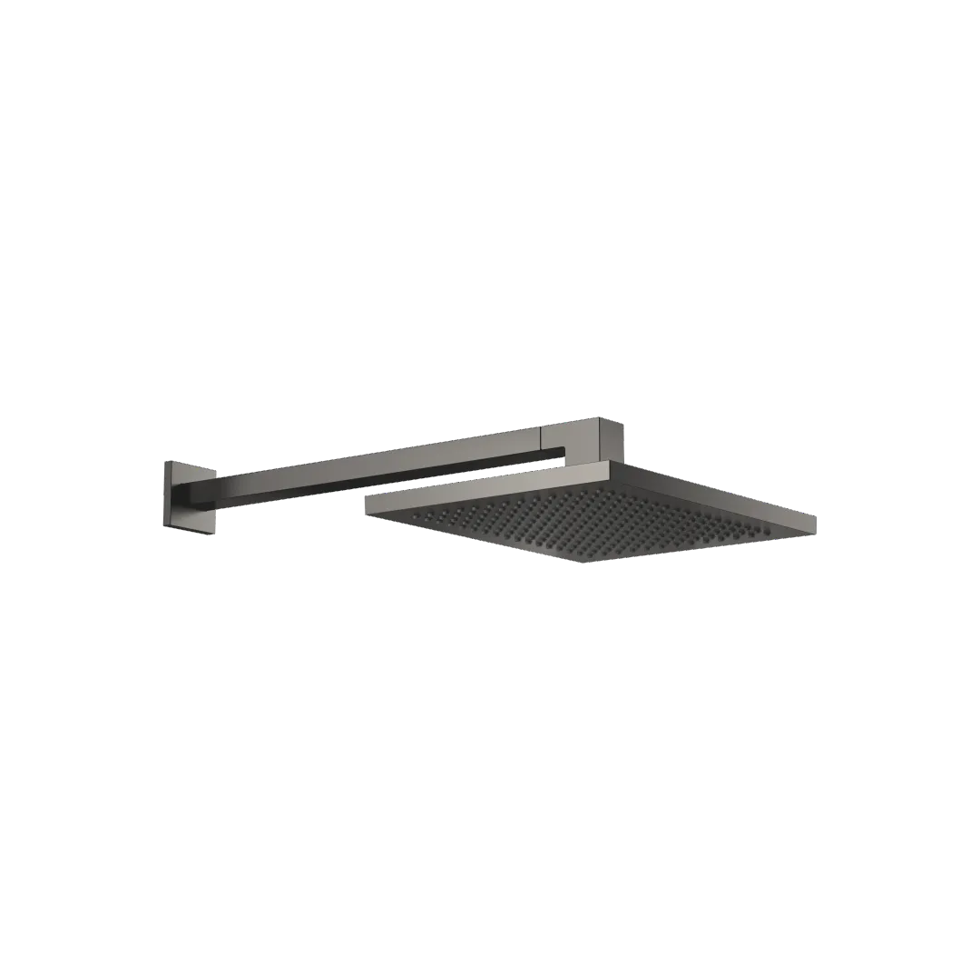 Dornbracht Regenbrause mit Wandanbindung SERIENSPEZIFISCH Dark Platinum gebürstet 300 x 240 mm Dornbracht Regenbrause mit Wandanbindung SERIENSPEZIFISCH Dark Platinum gebürstet 300 x 240 mm