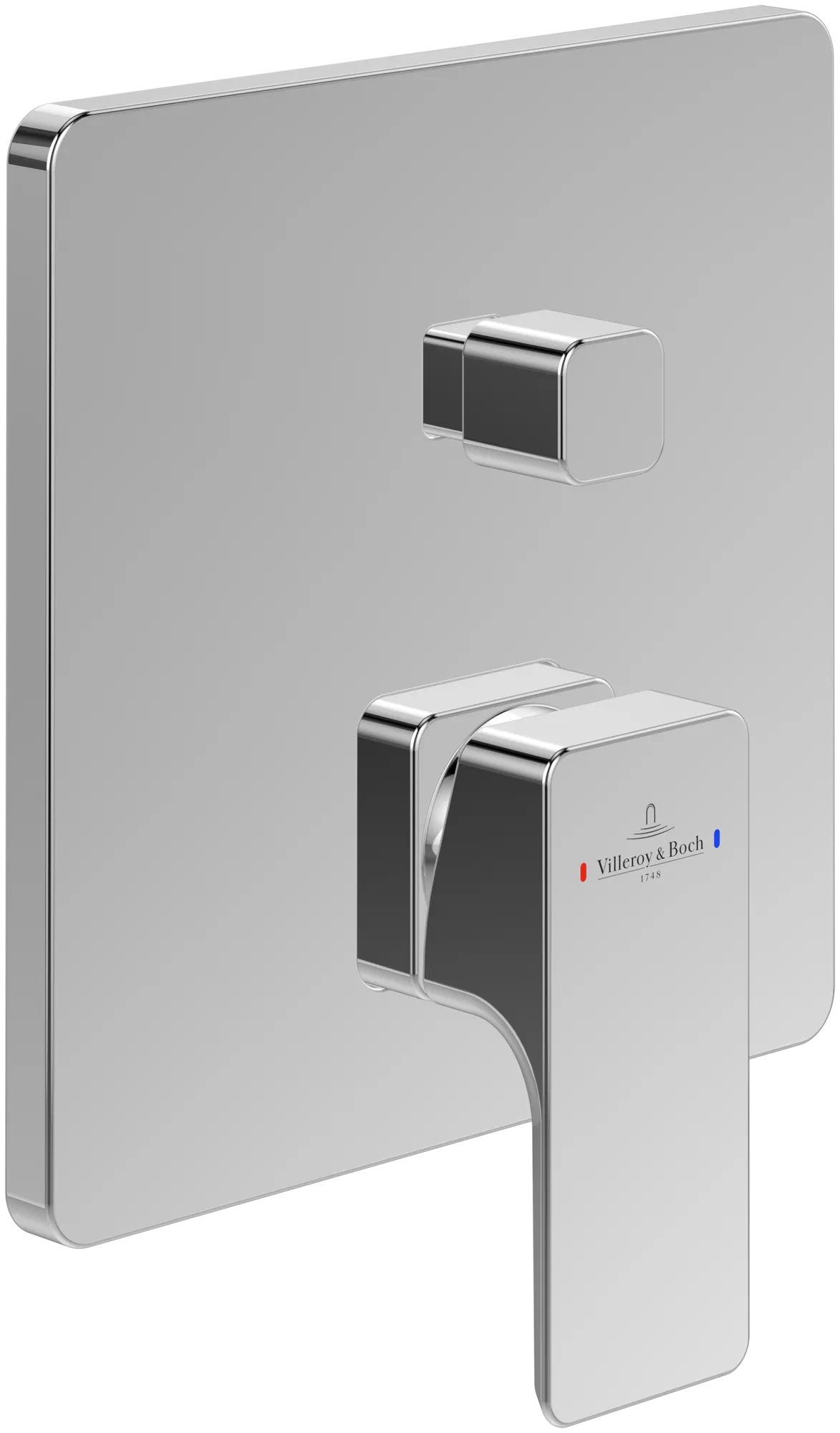 Villeroy & Boch Subway 3.0 Unterputz-Einhebel-Armatur TVS112003000, Chrom, 165x165x51mm Villeroy & Boch Subway 3.0 Unterputz-Einhebel-Armatur TVS112003000, Chrom, 165x165x51mm