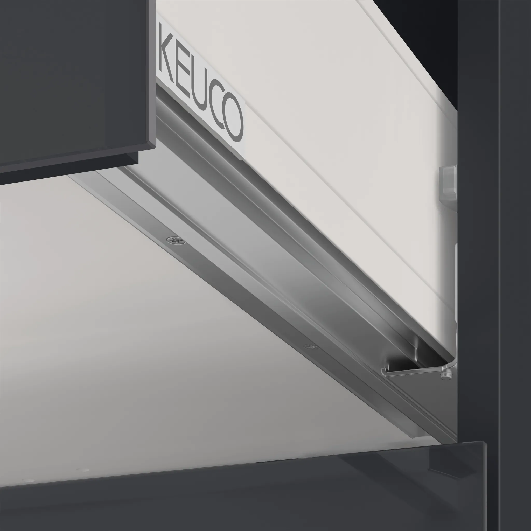 KEUCO X-LINE Waschtischunterbau anthrazit KEUCO X-LINE Waschtischunterbau anthrazit