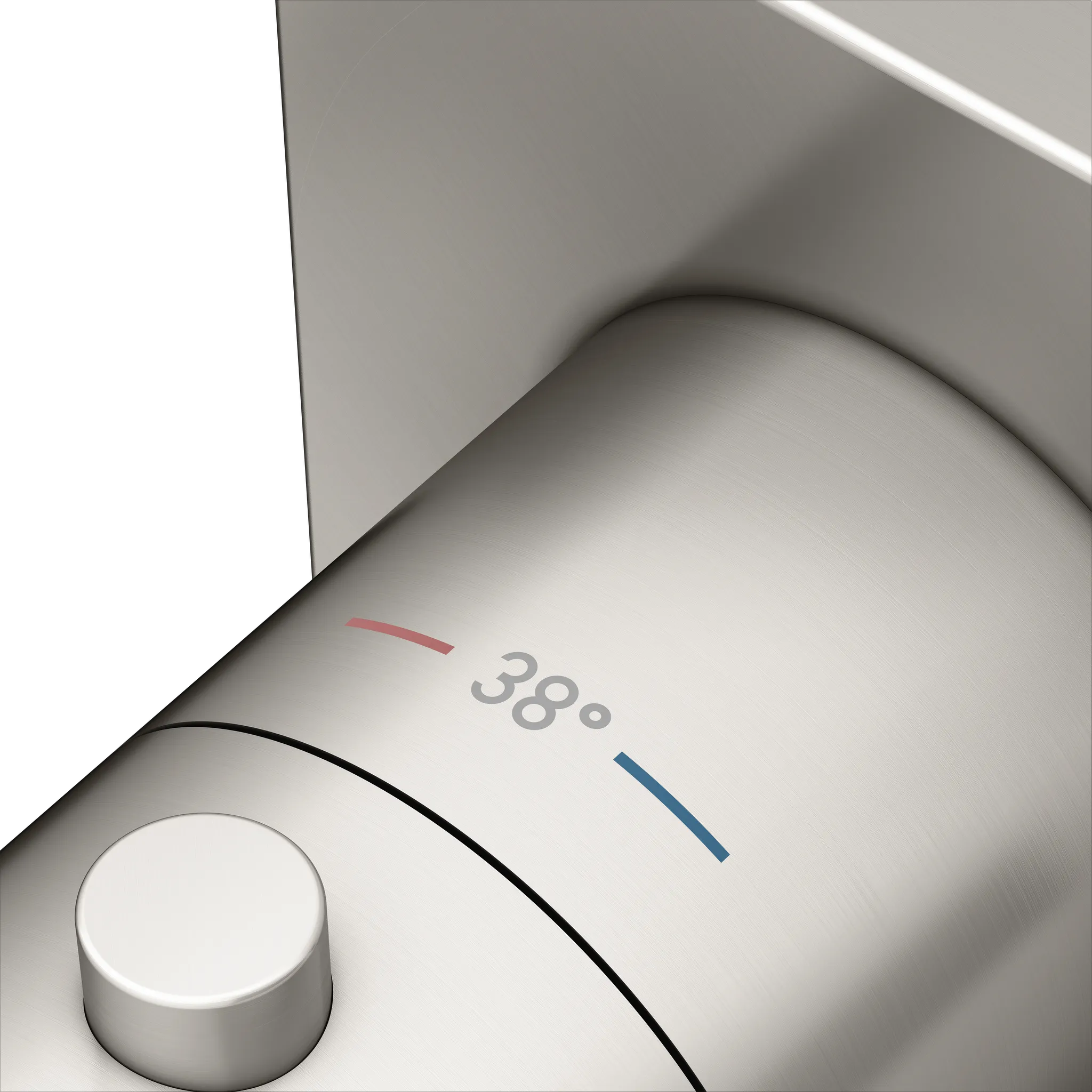 IXMO 59553050002 Thermostatarmatur UP DN15 eckig Nickel gebürstet