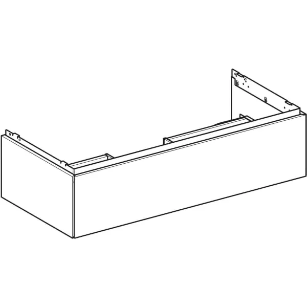 Geberit Waschtischunterschrank „ONE“ weiß / lackiert matt Geberit Waschtischunterschrank „ONE“ weiß / lackiert matt