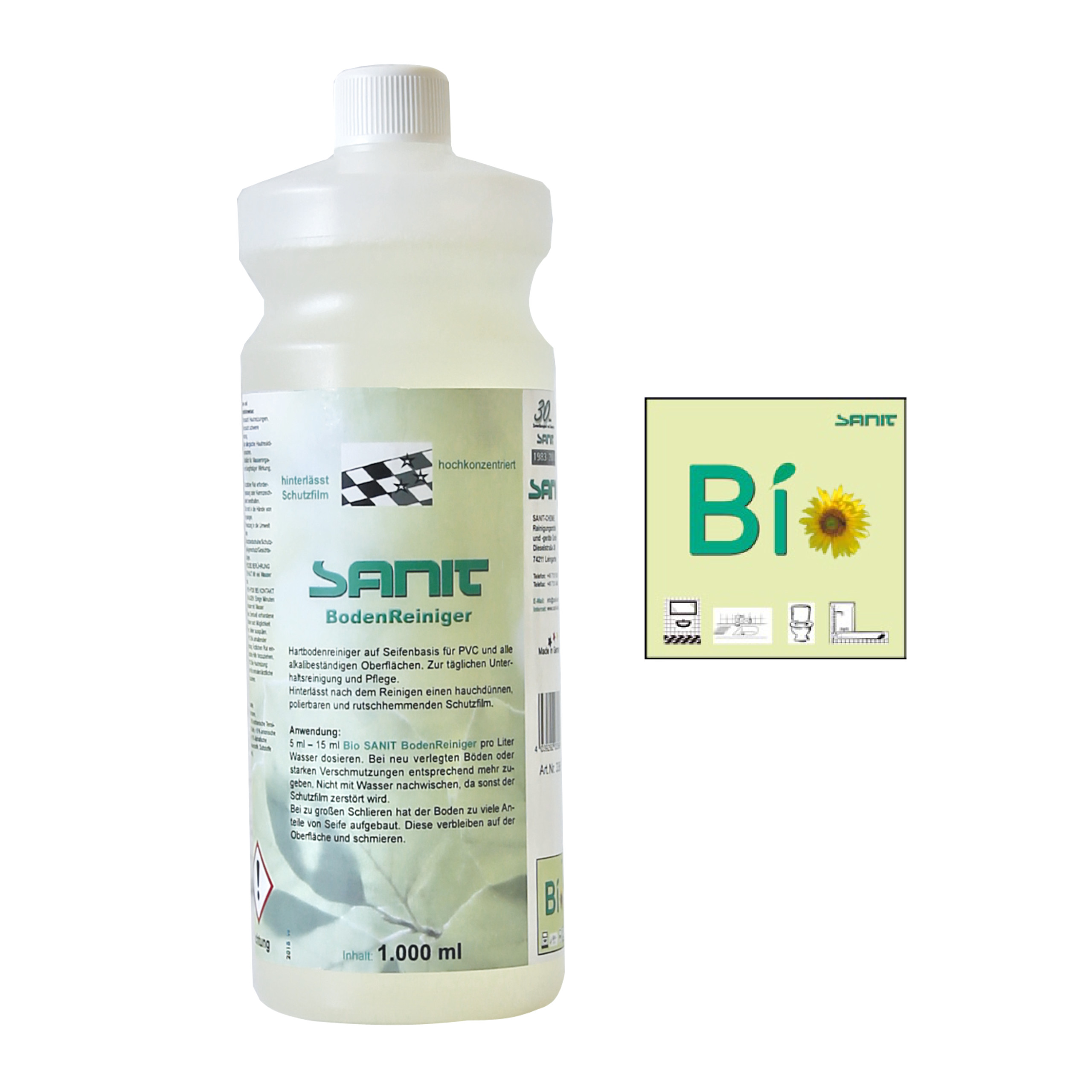 Sanit Chemie Bio BodenReiniger (1 Liter) Sanit Chemie Bio BodenReiniger (1 Liter)