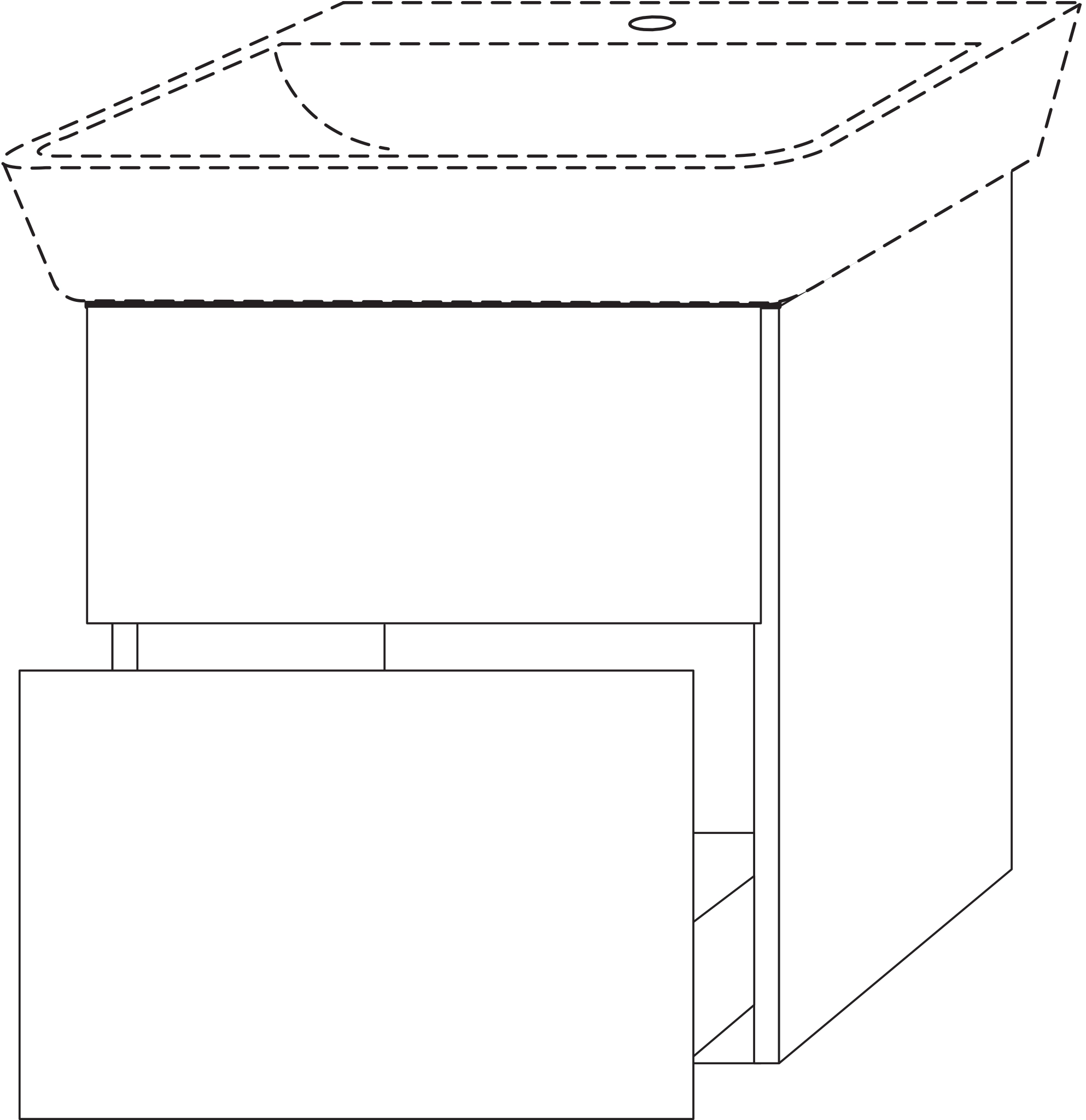 Sanipa Waschtischunterschrank „3way“ passend zu Keramik-Waschtische Connect Air Cube von Ideal Standard 525 × 582 × 402 mm in Eiche Nebraska Sanipa Waschtischunterschrank „3way“ passend zu Keramik-Waschtische Connect Air Cube von Ideal Standard 525 × 582 × 402 mm in Eiche Nebraska
