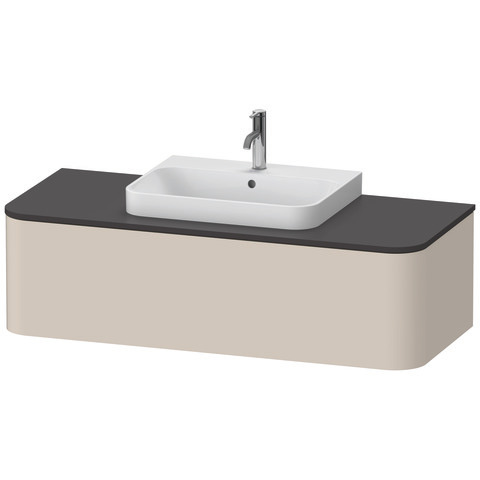 Duravit Waschtischunterschrank wandhängend „Happy D.2 Plus“ 130 × 35,4 × 55 cm