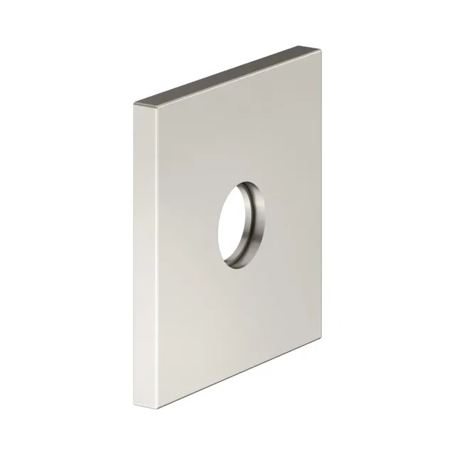 IXMO 59545050092 Wandeckig passend zu 59545/59547/59592 105 x 105 mm Nickel gebürstet
