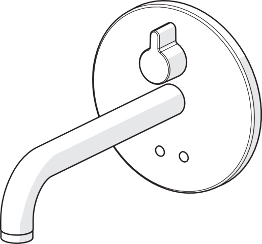 Hansa Waschtischarmatur, elektronisch „Electra“ Ausladung 245 mm in Chrom Hansa Waschtischarmatur, elektronisch „Electra“ Ausladung 245 mm in Chrom