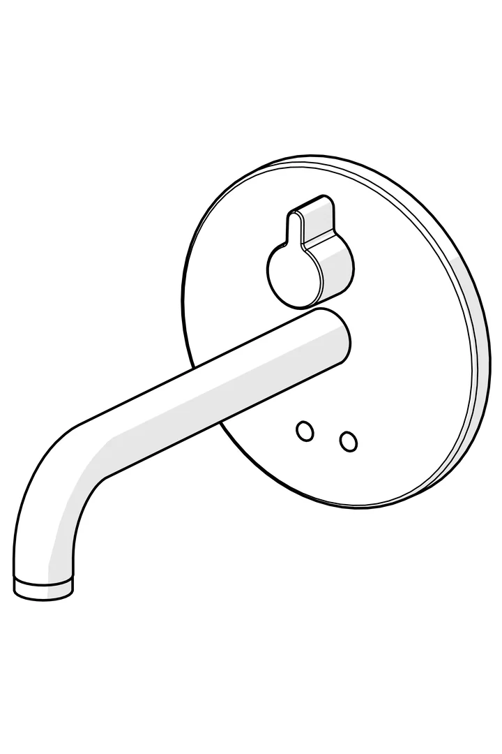 HansaELECTRA Waschtischarmatur Hansaelectra Fertigset für Waschtisch-Batterie 8181 Rosette rund 3 V, Bluetooth Ausladung 245 mm Chrom HansaELECTRA Waschtischarmatur Hansaelectra Fertigset für Waschtisch-Batterie 8181 Rosette rund 3 V, Bluetooth Ausladung 245 mm Chrom