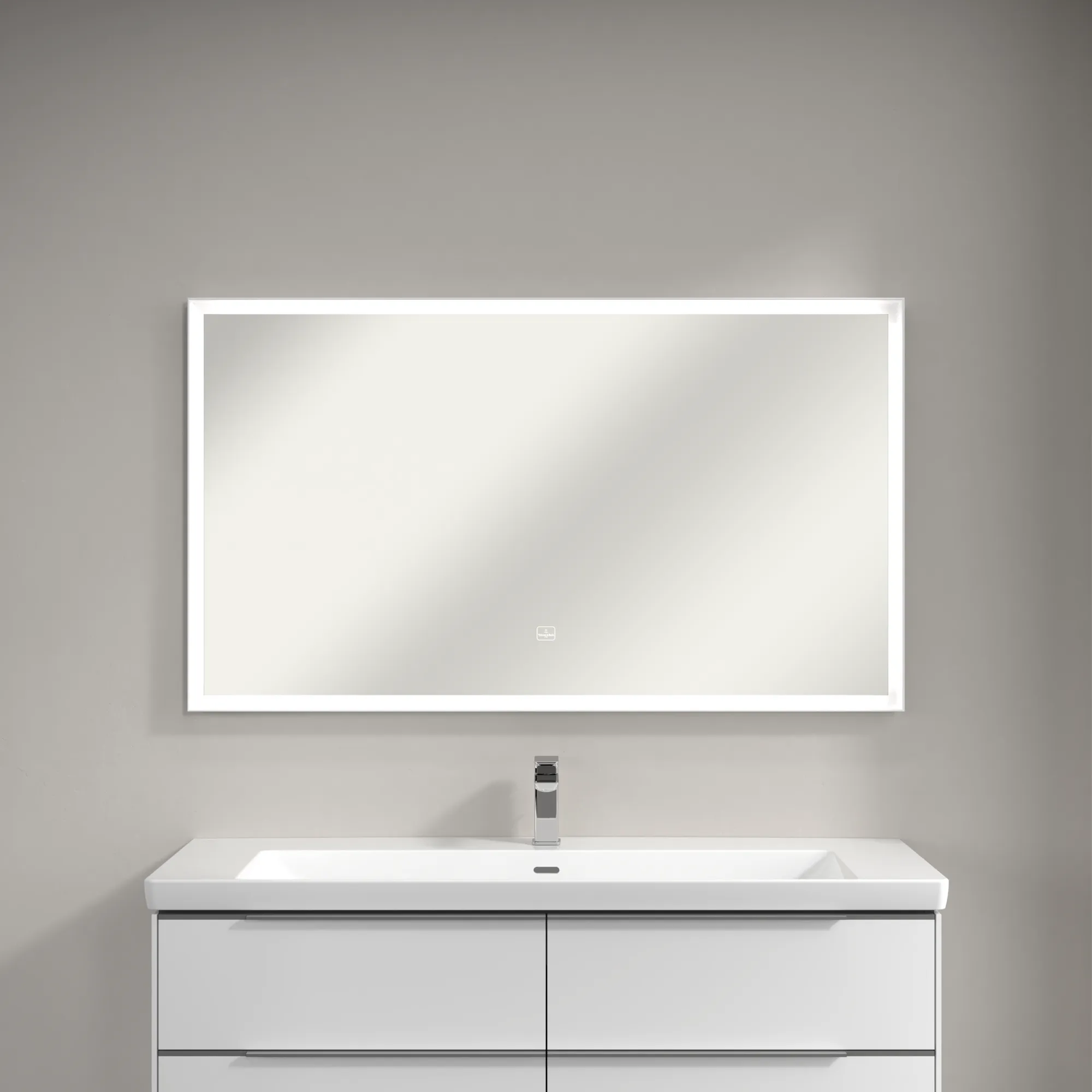 Villeroy & Boch Spiegel „Subway 3.0“ 1300 × 750 mm in White Matt Villeroy & Boch Spiegel „Subway 3.0“ 1300 × 750 mm in White Matt