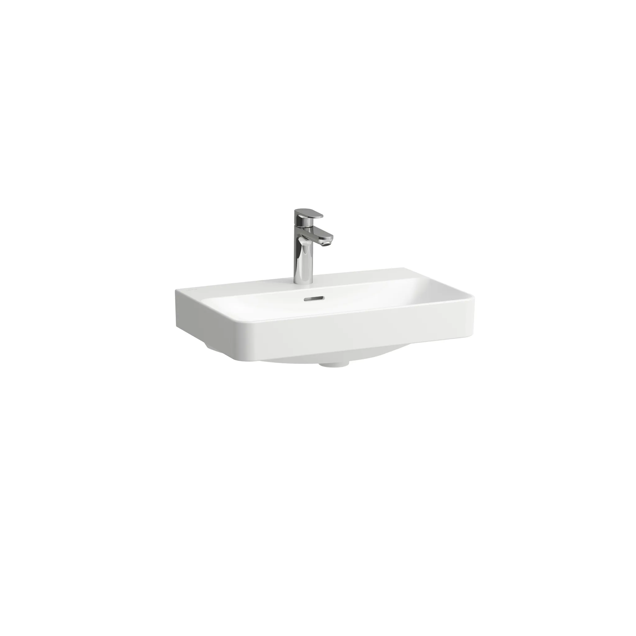 PRO X Waschtisch 818863 Compact 1HL m. mÜL, 600x380, weiß PRO X Waschtisch 818863 Compact 1HL m. mÜL, 600x380, weiß