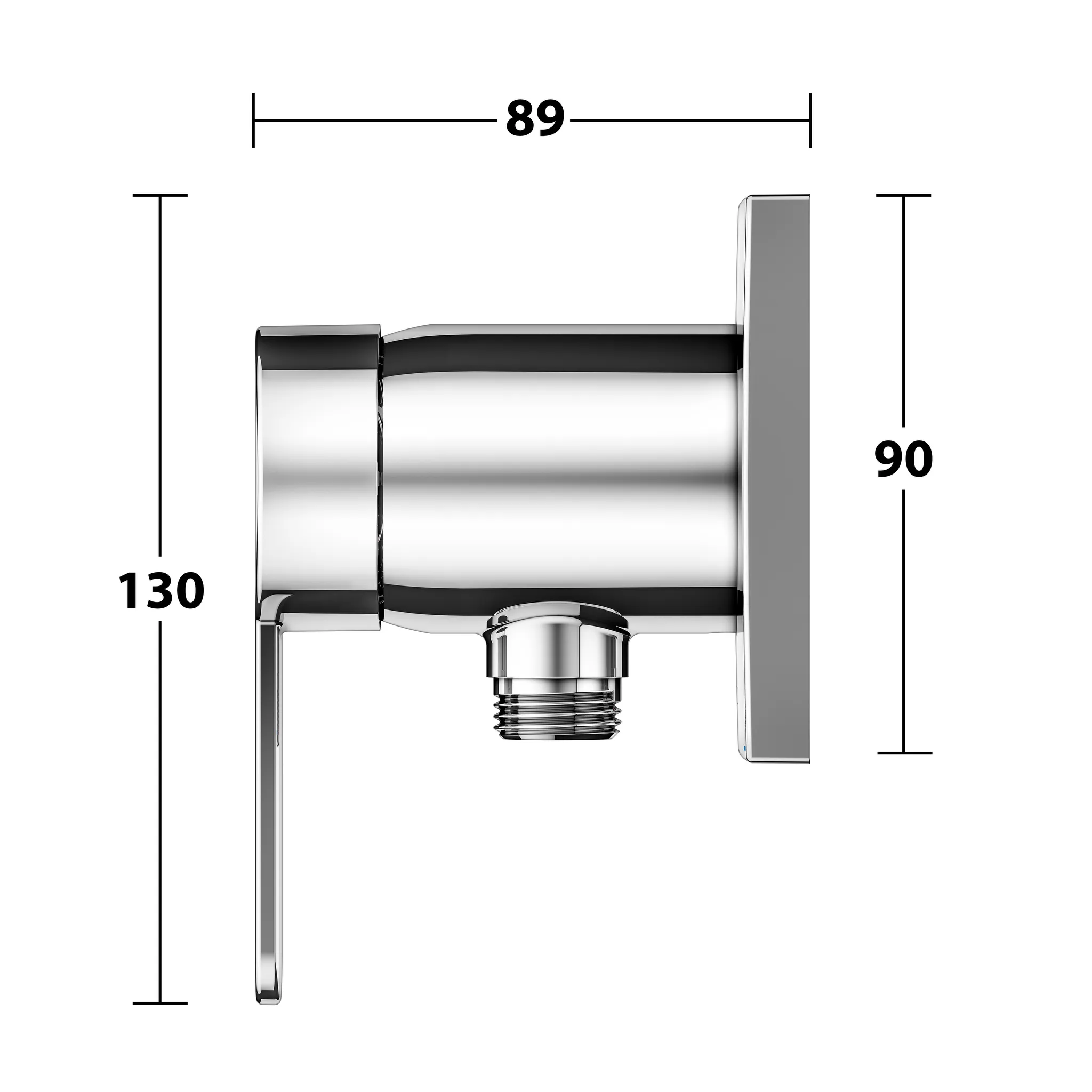 IXMO 59552010302 IXMO_solo Einhebelmischer mit Schlauchanschluss/eckig Griff IXMO Flat verchromt IXMO 59552010302 IXMO_solo Einhebelmischer mit Schlauchanschluss/eckig Griff IXMO Flat verchromt