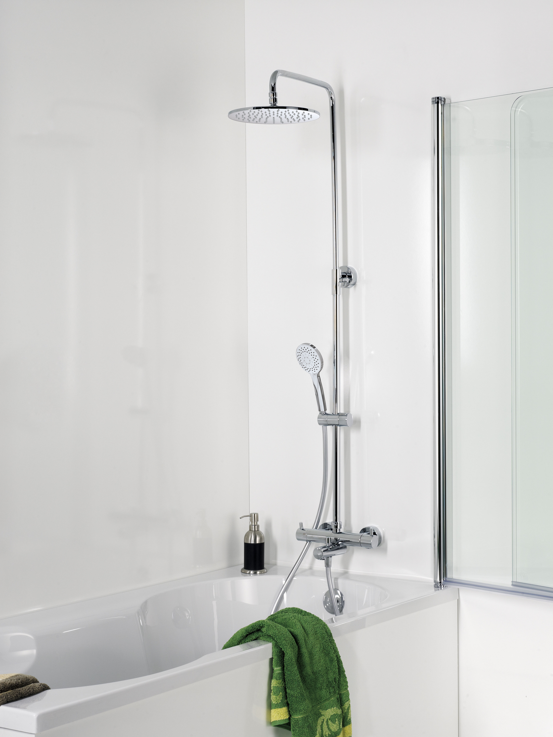 HSK Shower-Set Badewannenthermostat „RS 200“ Ausladung 385 mm in chrom