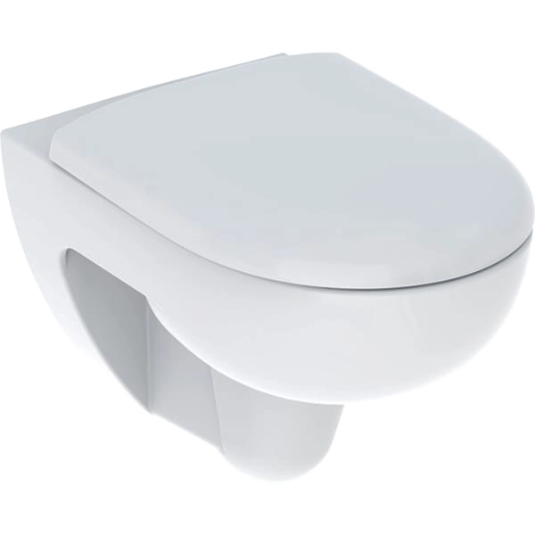 Wand-Tiefspül-WC Set mit WC-Sitz „Renova“ 37 × 40,5 × 54 cm in weiß alpin, ohne Spülrand, Soft Closing, Quick Release Wand-Tiefspül-WC Set mit WC-Sitz „Renova“ 37 × 40,5 × 54 cm in weiß alpin, ohne Spülrand, Soft Closing, Quick Release