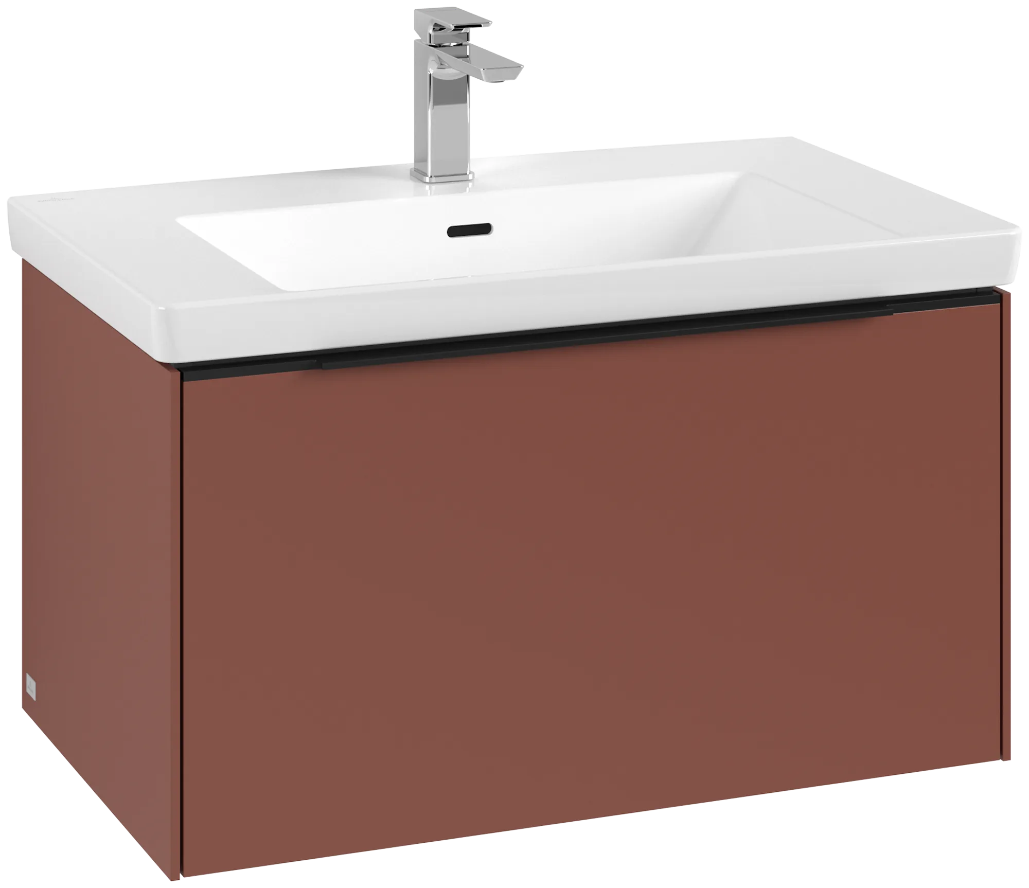Villeroy & Boch Subway 3.0 Waschbeckenunterschrank C57301, 772 x 429 x 478 mm, Wine Red