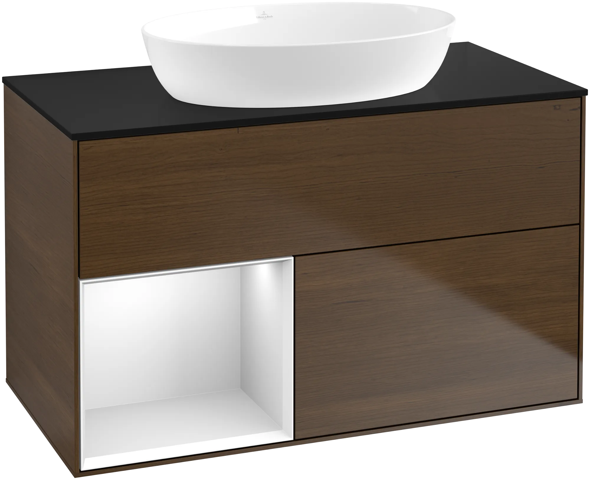 Villeroy & Boch Finion Waschbeckenunterschrank FA1 1000x603x501mm mit Beleuchtung