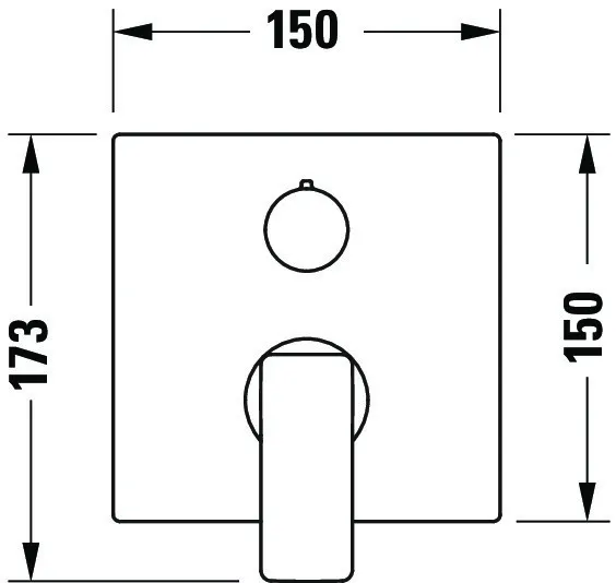 Duravit Zweihand-Unterputz-Armatur „Manhattan“ in Chrom Duravit Zweihand-Unterputz-Armatur „Manhattan“ in Chrom
