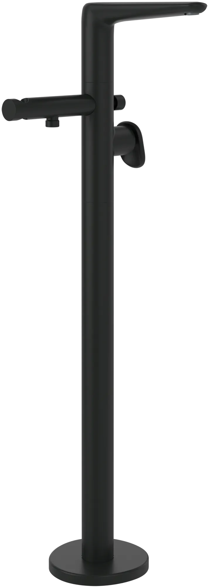 Villeroy & Boch Antao Einhebel-Badewannenarmatur, rund, Matt Black, 155 x 240 x 880 mm, Auslauflänge 198 mm Villeroy & Boch Antao Einhebel-Badewannenarmatur, rund, Matt Black, 155 x 240 x 880 mm, Auslauflänge 198 mm