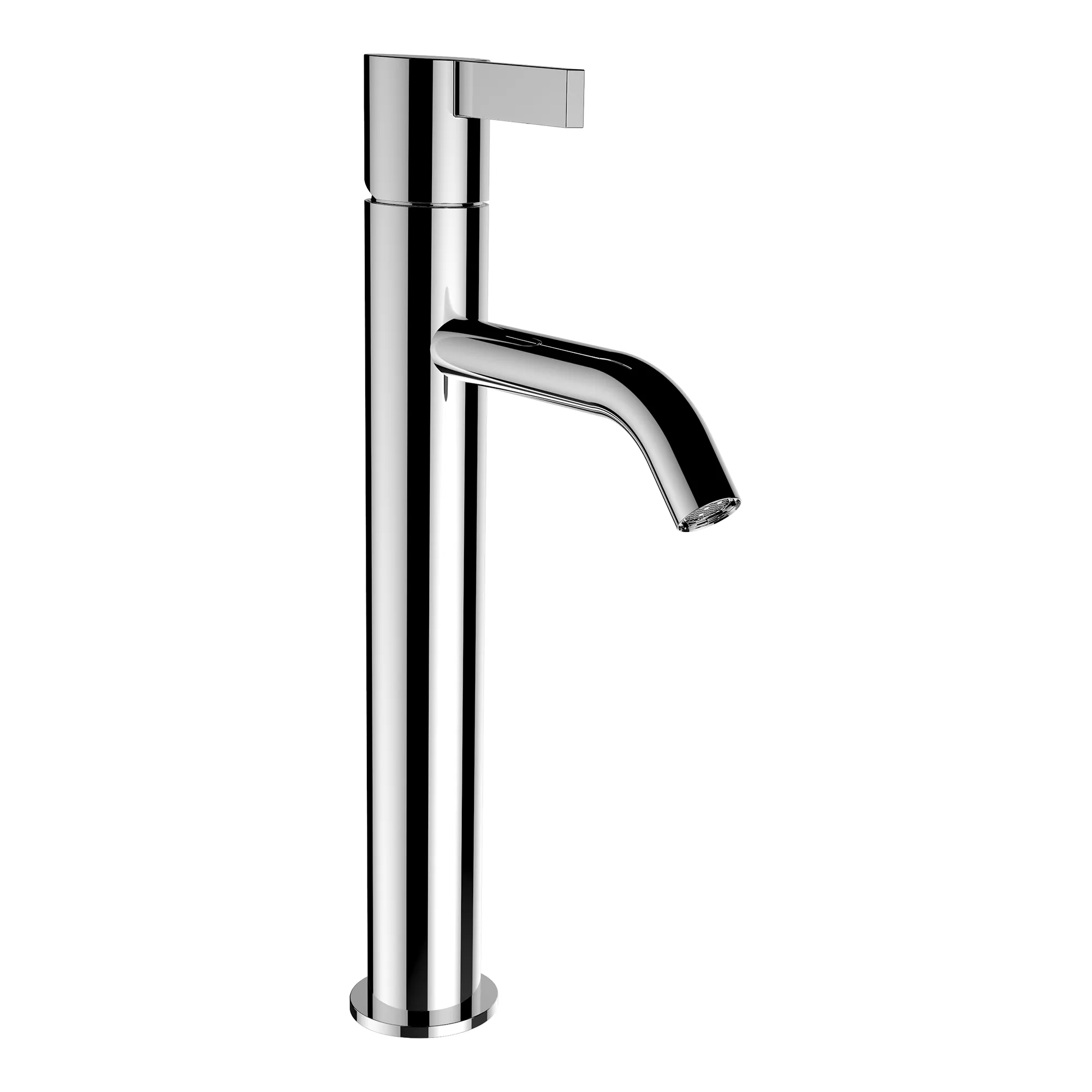 Laufen KARTELL Laufen H311338 Einhand-Standsäulenmischer, verchromt, 125mm Ausladung Laufen KARTELL Laufen H311338 Einhand-Standsäulenmischer, verchromt, 125mm Ausladung