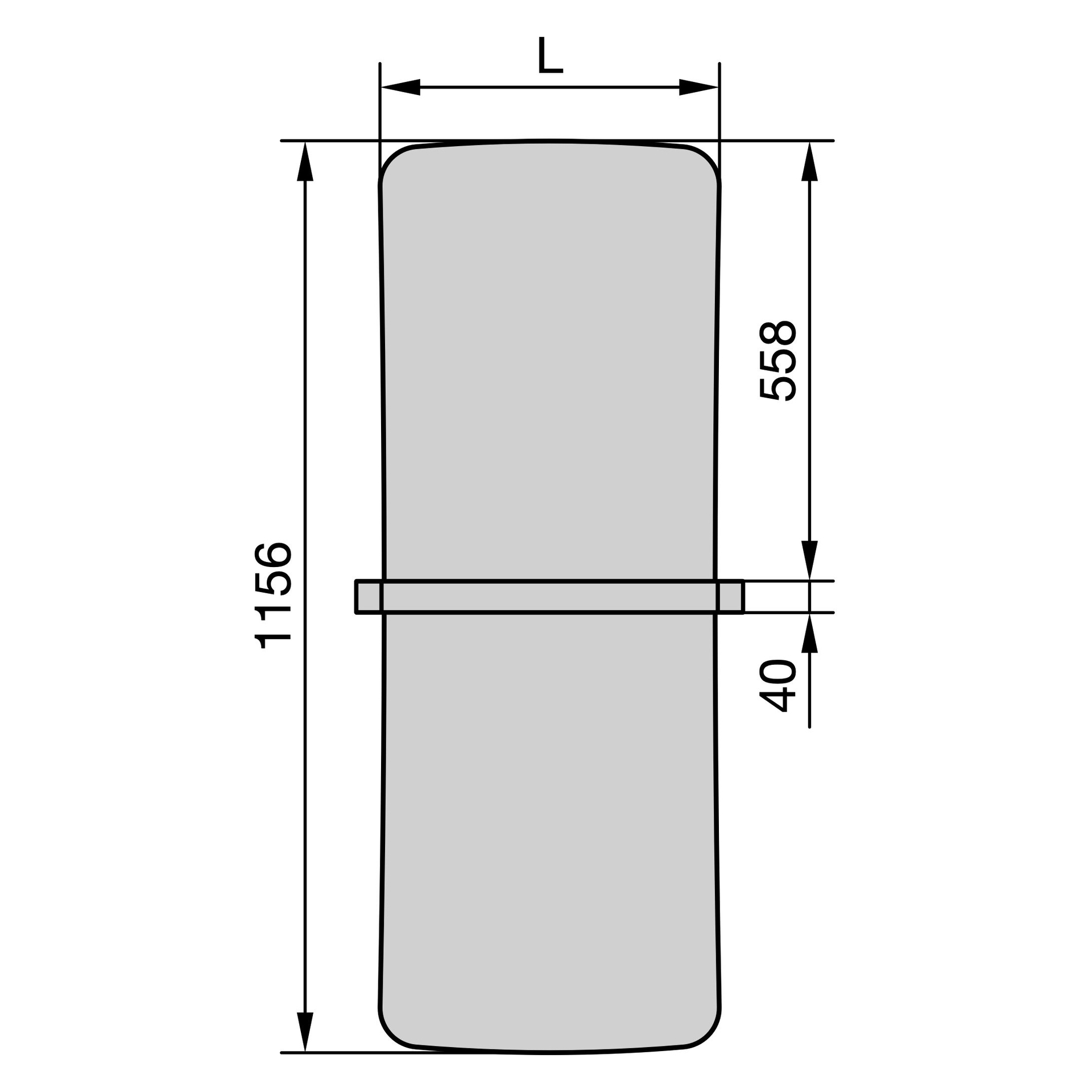Zehnder Folio Belt FZB-120-052 1156x16x530 RAL 9016 Zehnder Folio Belt FZB-120-052 1156x16x530 RAL 9016
