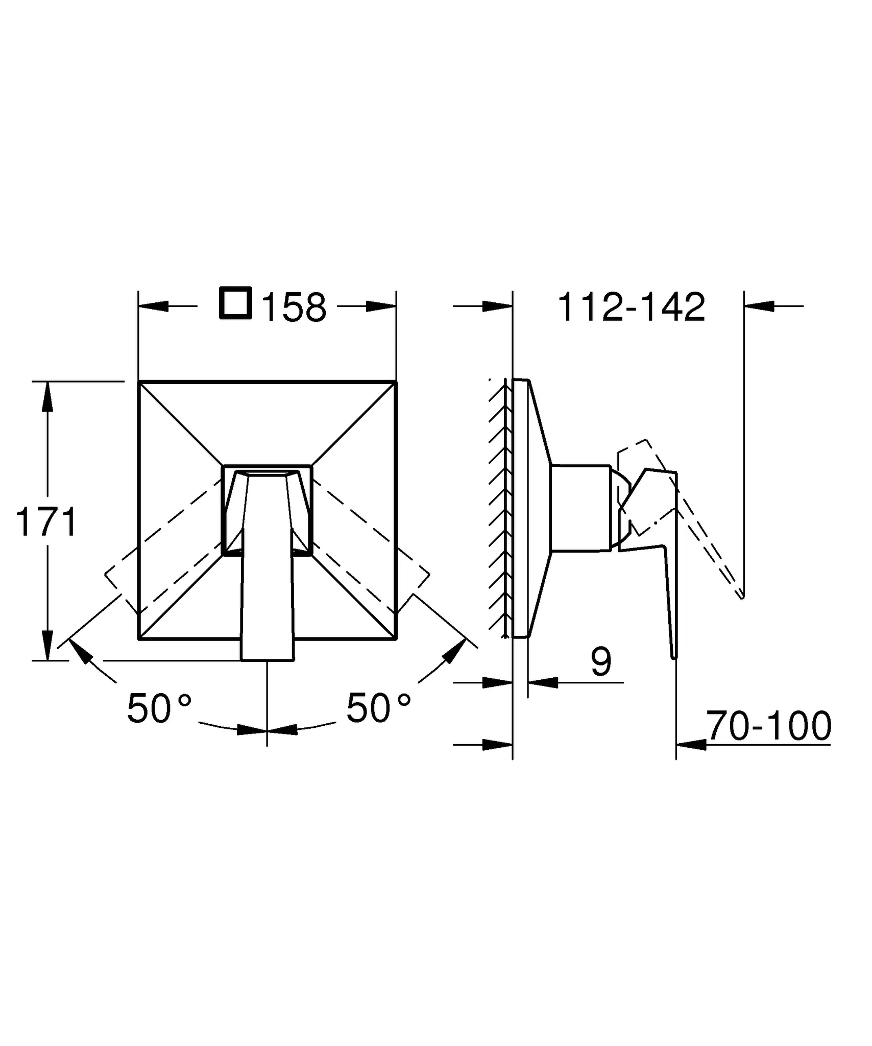 Grohe Allure Brilliant Einhand-Brausebatterie Fertigmontageset für Rapido SmartBox 24277 Grohe Allure Brilliant Einhand-Brausebatterie Fertigmontageset für Rapido SmartBox 24277