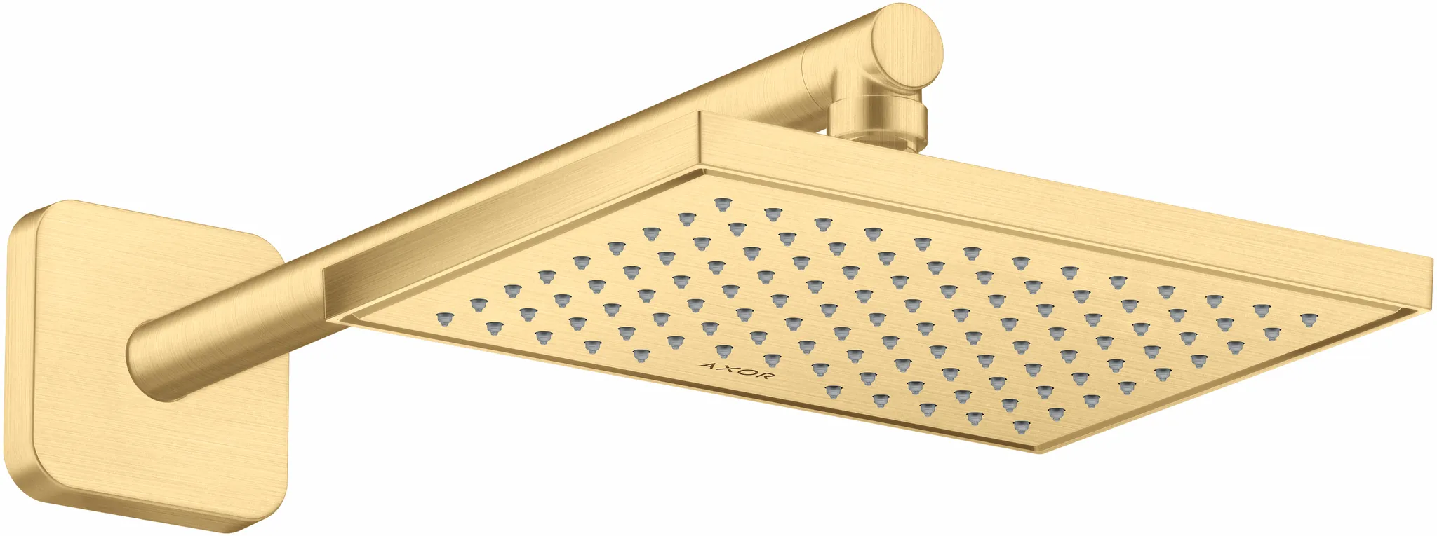 Hansgrohe AXOR ShowerSolutions Kopfbrause 245⁄185 1jet EcoSmart+ Brushed Gold Optic