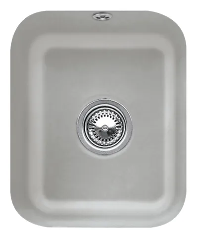 Villeroy & Boch Unterbau-Küchenspülbecken „Cisterna“ 45 370 × 435 × 200 mm in Fossil