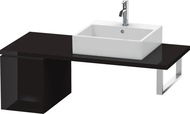 Duravit Unterschrank für Konsole „L-Cube“ 32 × 40 × 54,7 cm Schwarz Hochglanz Duravit Unterschrank für Konsole „L-Cube“ 32 × 40 × 54,7 cm Schwarz Hochglanz